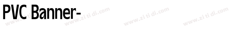 PVC Banner字体转换
